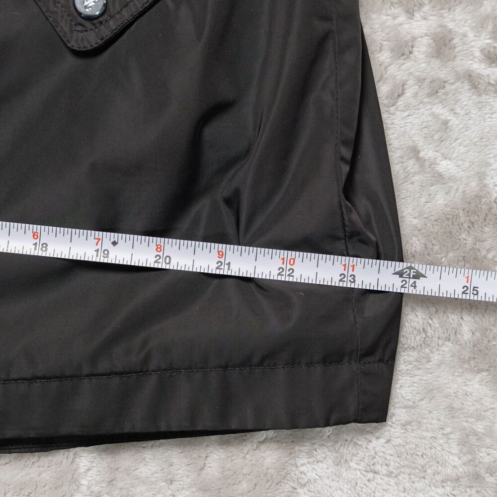 Ralph Lauren Black Silver Windbreaker Light Jacket Hoodie Womens Size M - Picture 9 of 15